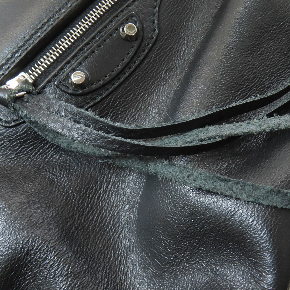 BALENCIAGA 370926 Paper 2WAY Handbag Leather  Ladies [Used] thumbnail 18