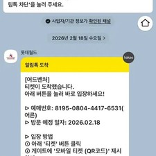 Lotte World Adventure Ticket, Valid for Use