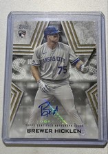 2023 Topps Series 2 - Baseball Stars Autographs Brewer Hicklen #BSA-BHI (AU, RC)