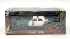 Greenlight 1975 Plymouth Fury Chickasaw County Sherriff 1:43 Diecast With Case