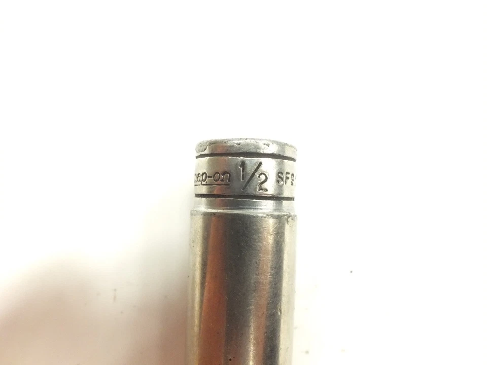 SNAP-ON TOOLS 3/8" DRIVE 1/2" DEEP 6 POINT SOCKET - MADE IN USA - SAE - SFS161 - Image 3 of 4