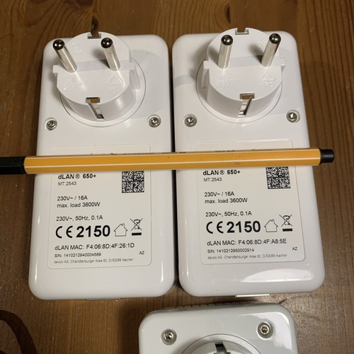 Devolo Dlan 500 Und 2 X Devolo Dlan 650+ Mit 2 Kabel - Photo 5/6