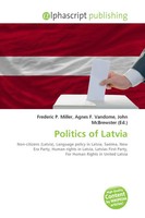 Politics Of Latvia Frederic P. Miller (U. A.) Taschenbuch Englisch 2026