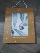 ODOXIA Baby Milestone Blanket. New