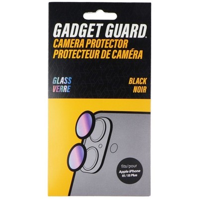 Gadget Guard Kamera Schutzglas Für Apple iPhone 15 / 15 Plus - Schwarz