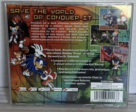 Sonic Adventure 2 (Sega Dreamcast, 2001) Complete, CIB - Tested