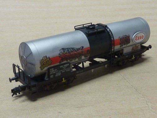 Fleischmann (Liliput) 22552, Esso Kesselwagen, SBB-CFF, H0, DC, Ep.IV | Condition: Gebraucht