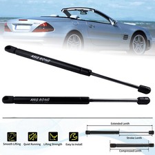 2pcs For Mercedes Benz SL R230 2001-2012 Rear Boot Tailgate Gas Struts Supports