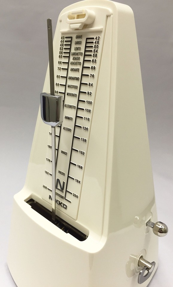 Nikko Metronome Standard Ivory 221 ivory 221 ship from Japan Brand New