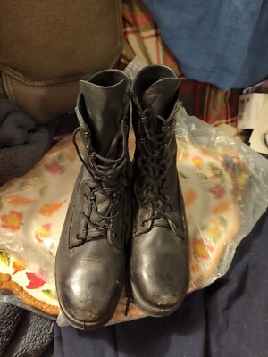 BELLEVILLE 360ST Steel Toe Black Lace up Leather Boots | Mens 7 Belleville 360ST Men main image 2