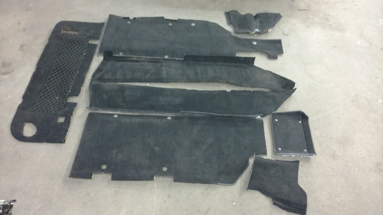 LAMBORGHINI GALLARDO , LP560 INTERIOR CARPET SET OEM 