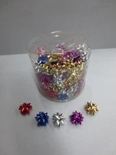 100Pcs Small Star Bows for Gift Wrapping
