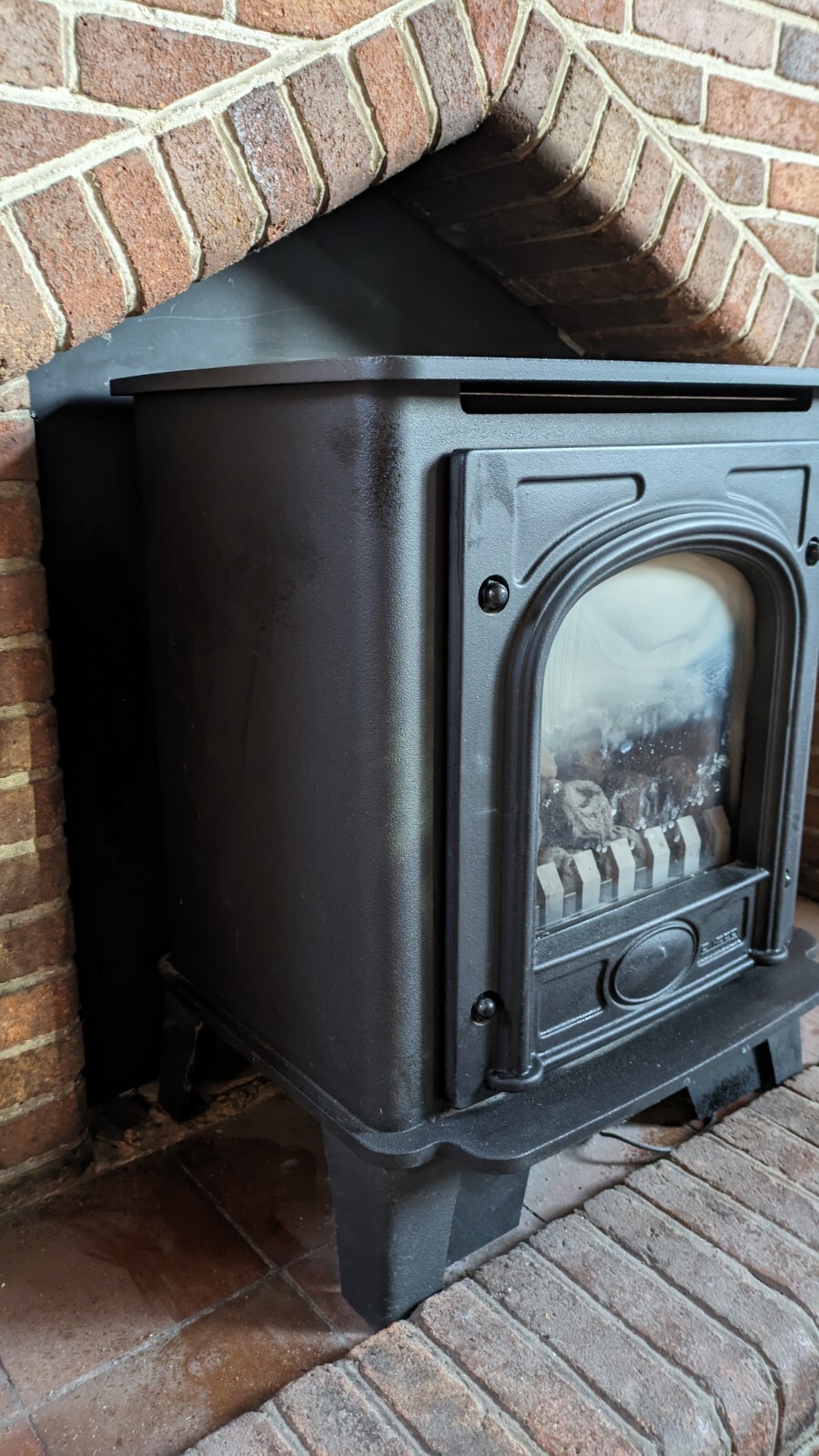 Used Gas Fire eBay