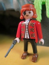 CAPITAINE BATEAU PIRATE MARIN MATELOT CORSAIRE SPECIAL 4690 PLAYMOBIL pistolet