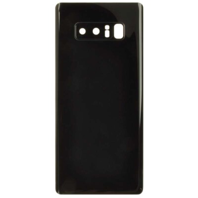Housing Rear with Camera Lens for Samsung Galaxy Note 8 Black Aftermarket Repair