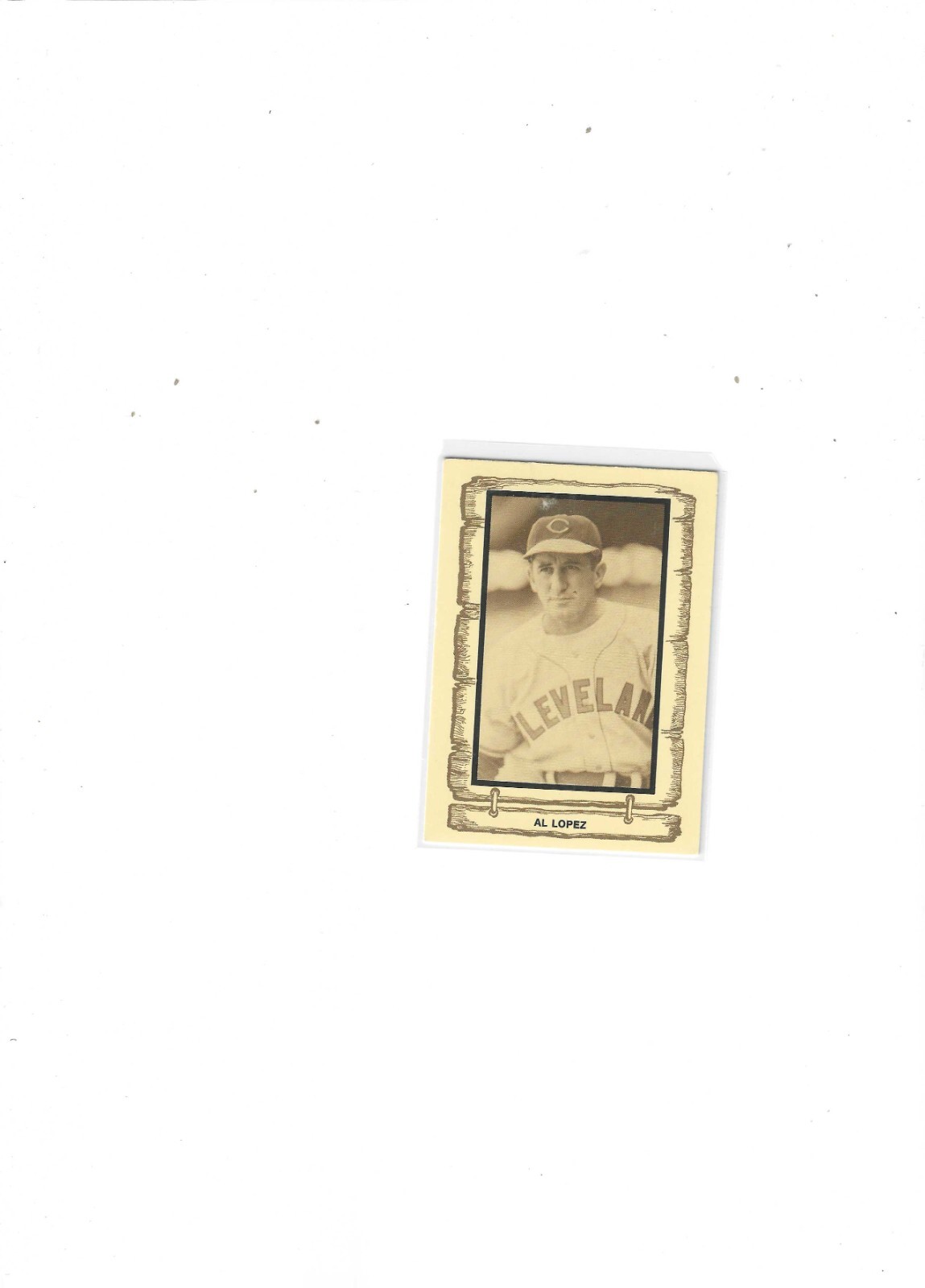 1983 Cramer Sports Productions Baseball Legends Series 4 # 98/120 Al Lopez