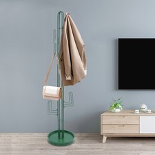 Clothing Rack Stand Freestanding Coat Rack Cactus Shape Clothing Stand 40*175cm