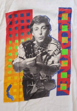 Paul McCartney Tee Shirt World Tour Concert Vintage 1989-90 Graphic Mens S
