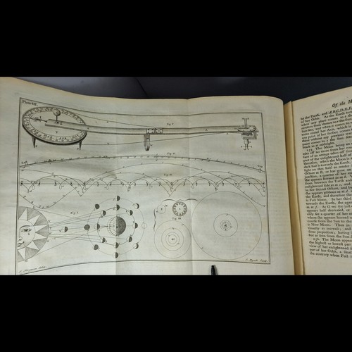 1757 ASTRONOMY EXPLAINED UPON SIR ISAAC NEWTON'S PRINCIPLES By James Ferguson - Picture 14 of 22