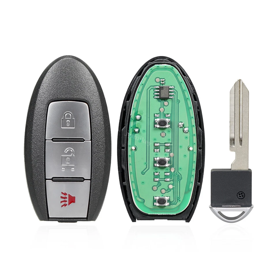 2 para 03 2004 2005 2006 2007 2008 Infiniti FX35 FX45 mando a distancia sin llave llavero 3BTN Foto 4 de 4