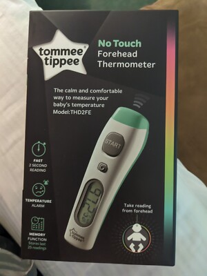 Thermometer - No Touch - Forehead - Tommee Tippee-  Quick Read  