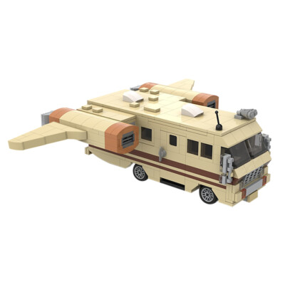 MOC: Iconic Vehicle Cars with Interior Toys Building Set Toys 8 Stud Wide 