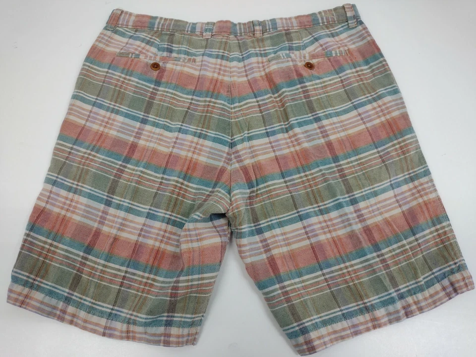 Pantalones cortos a cuadros Tommy Bahama para mujer talla 35 #1264 Foto 2 de 4