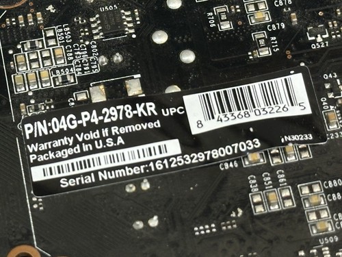 EVGA Nvidia GeForce GTX 970 Graphics Card 04G-P4-2974-KR - DVI HDMI DisplayPort - Picture 8 of 9