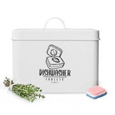 Aufbewahrungsdose Geschirrspültabs Metalldose Waschpulverdose Aufbewahrungsbox