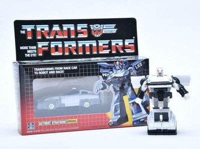 SALE NEW G1 Transformers Autobot Strategist PROWL REISSUE BRAND IN BOX Christmas