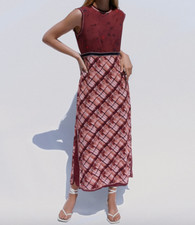 ZARA NEW SS2020 LIMITED EDITION CONTRASTING PRINT DRESS SIZES XS-L REF. 2448/102