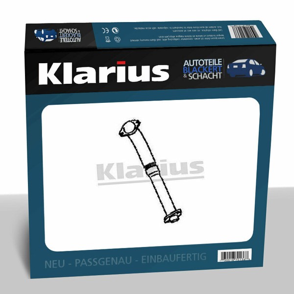 Klarius Auspuff Frontrohr FüR Fiat 500 Panda-image