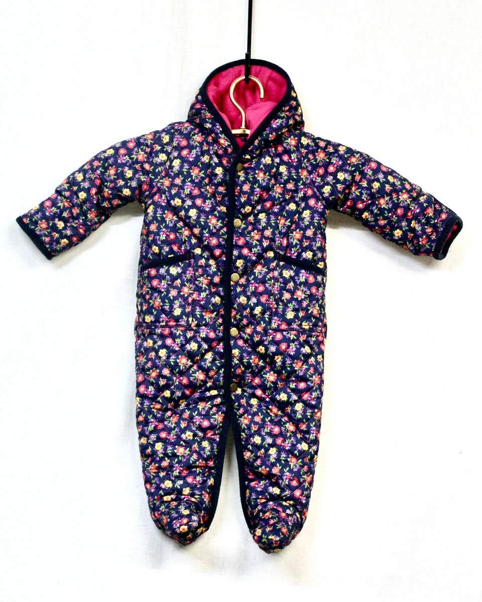 Ralph lauren hot sale baby girl snowsuit