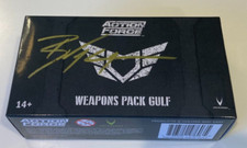 VALAVERSE ACTION FORCE WEAPONS PACK GOLF SIGNED BY BOBBY VALA    GULF    TYPO  RARE