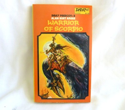 Warrior of Scorpio (Dray Prescot: 3) By Alan Burt Akers - 1st Printing PB 1973,