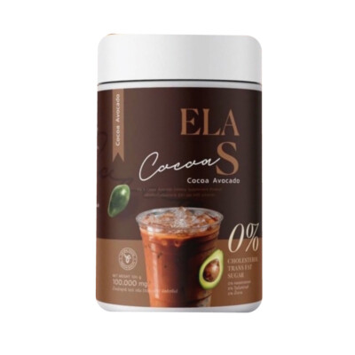ELA S Instant Drink Cocoa Controls Hunger Sugar Low Calorie Slim 100g