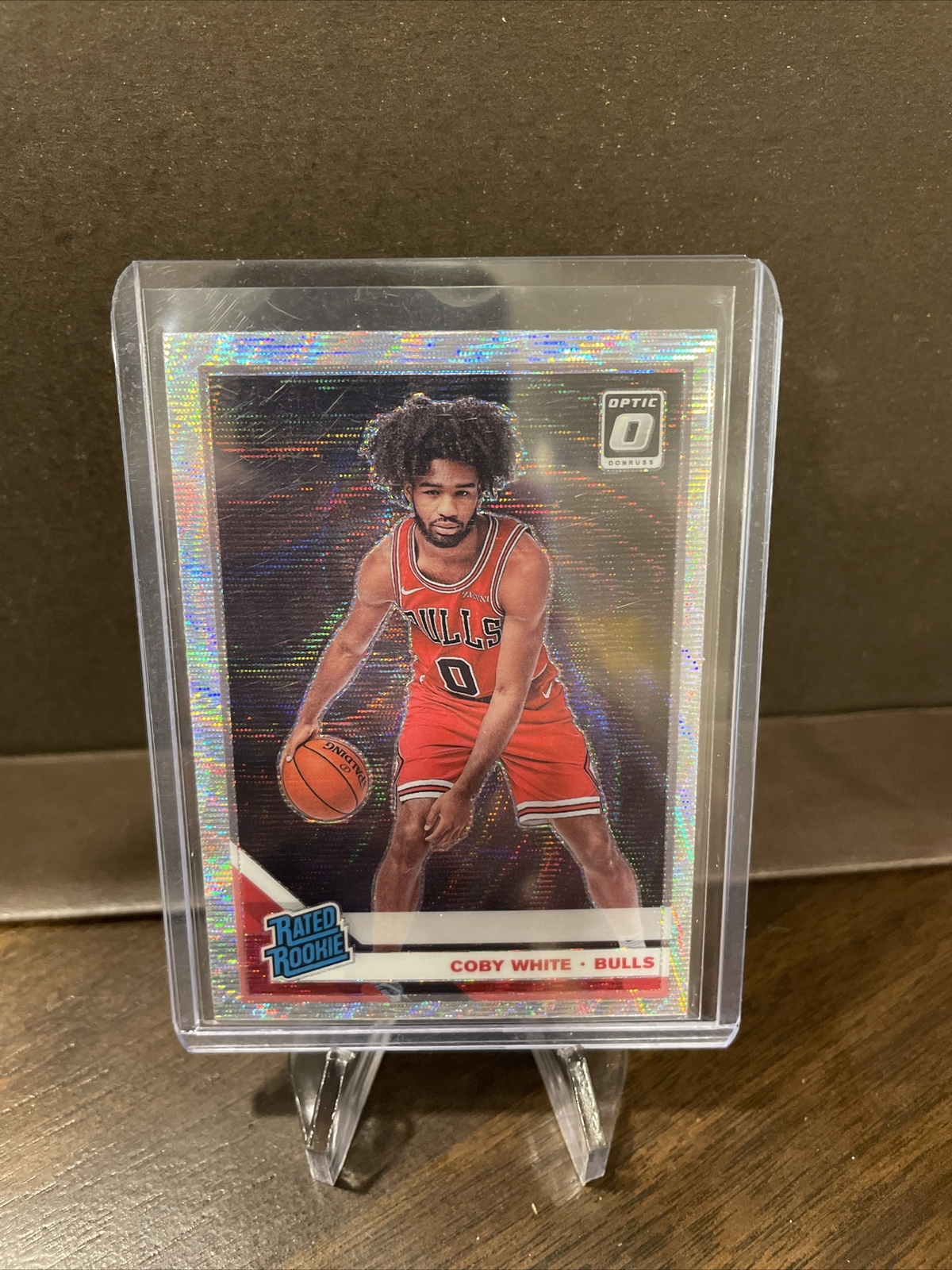 2019-20 Donruss Optic COBY WHITE FANATICS SILVER WAVE HOLO #180 RC ROOKIE