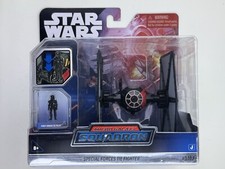 Star Wars Micro Galaxy Squadron First Order Tie Fighter Con Figura Tie Pilot Jazwares 62610036 124683