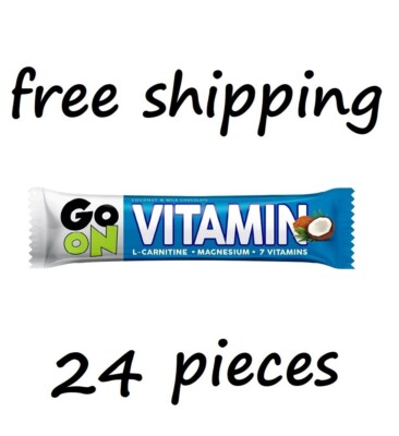 24pcs Bar 50 g Sante Go On Vitamin coconut with L-carnitine, magnesium, vitamins