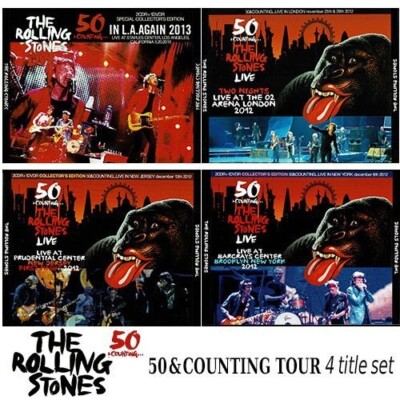 Rolling Stones /50 & Counting.. 2012 2013 L.A. New Jersey etc