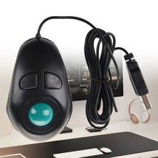 USB Wired Trackball Mouse Portable PC Laptop Finger Hand Held Computer Mouse NEW