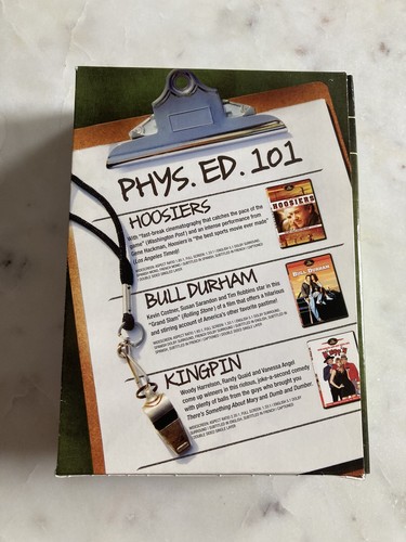 Phys. Ed. 101: Hoosiers / Bull Durham / Kingpin | 3-Disc DVD Set - Imagen 2 de 5