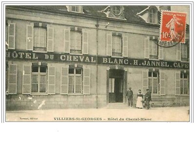 94. Villiers St Georges. Hotel Des Cheval Blanc. Manques