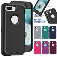 For Apple iPhone 8/8 Plus Protective Heavy Duty Phone Case Hard Shockproof Cover