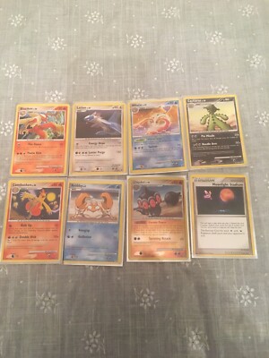 Lot of 8 Pokemon Rare Cards 2008