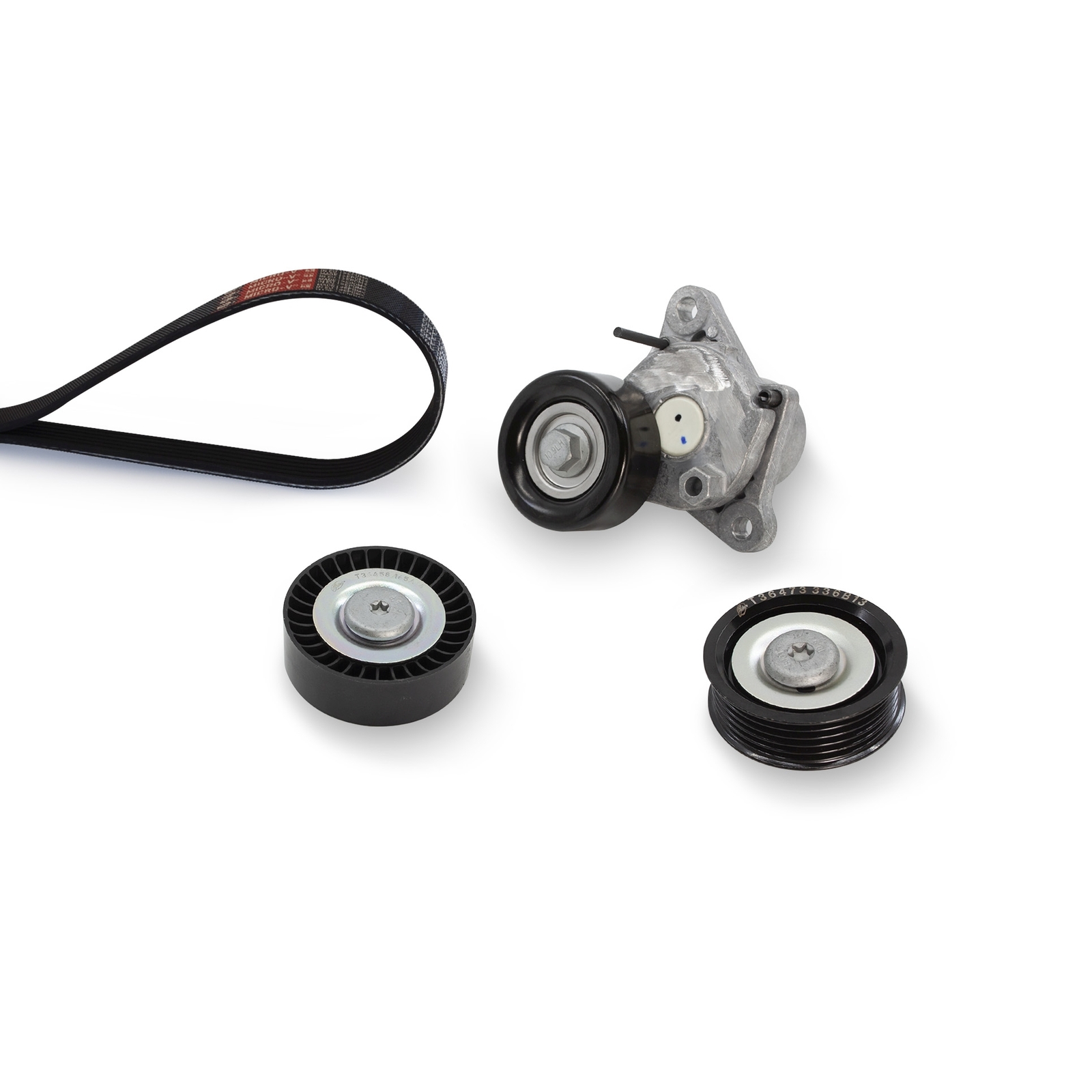 GATES MICRO-V MULTI-RIBBED BELT KIT - K025PK1810 - Image 3