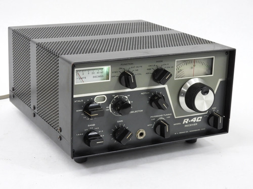 Drake R-4C Vintage Ham Radio Receiver (SN 28249, original and working)