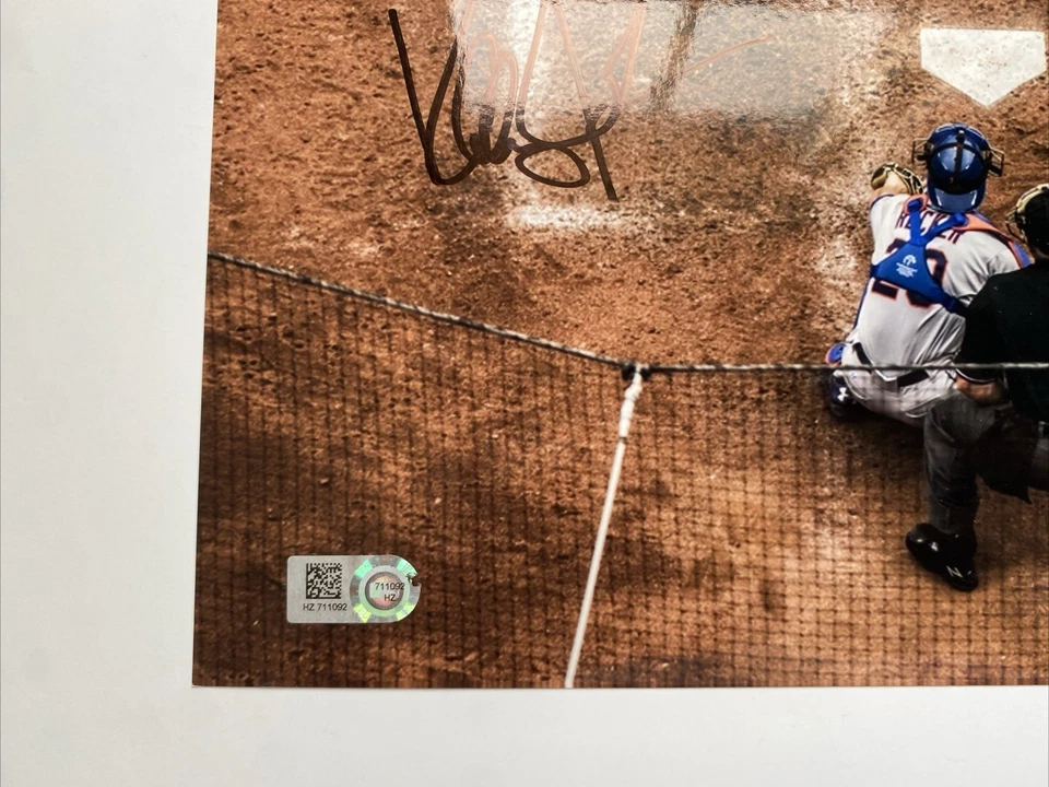 Foto firmada autografiada de béisbol de los Bravos de Atlanta de Kelly Johnson certificado de autenticidad MLB Foto 2 de 2