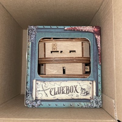 IDventure ClueBox Davy Jones Locker Escape Room Game 3D Wood Puzzle Box Clue Box