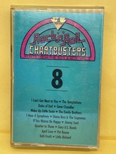 Rock-N-Roll Chartbusters Hits From The 50s and 60s cassette Tape 1990 volume 8